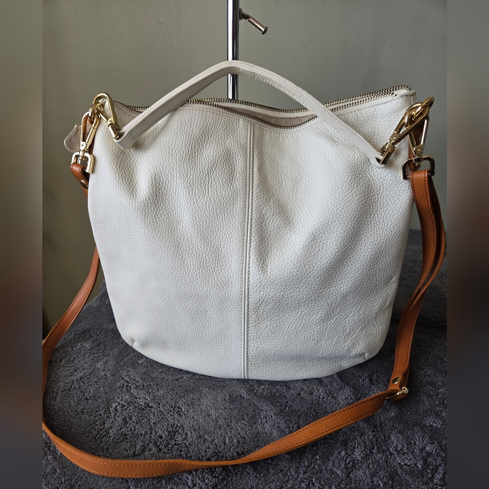 Valentina Italia Crossbody Bag  Off White - Picture 5 of 12